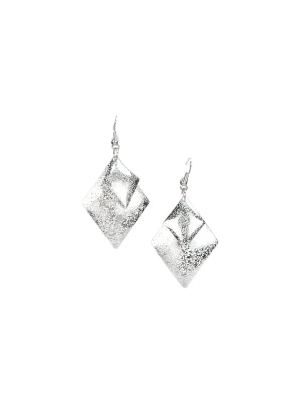 ToniQ Women Silver Earrings