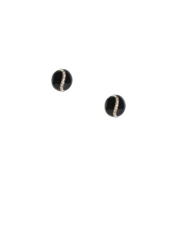 ToniQ Women Black Earrings