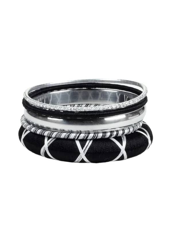 ToniQ Women Black Bangles