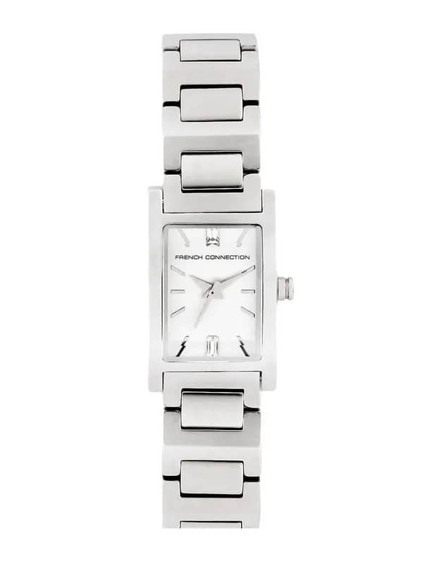 FCUK Women Silver-Toned Dial Watch FC1024SWN
