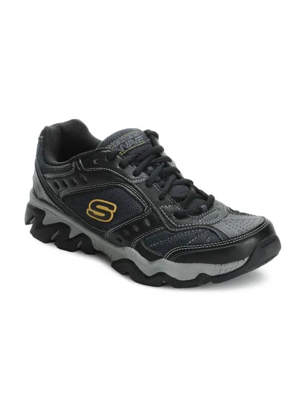Skechers Men Blue & Black Sports Shoes