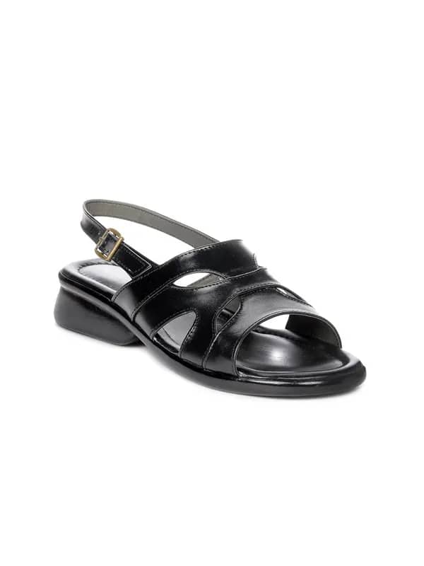 Tiptopp Women Black Sandals
