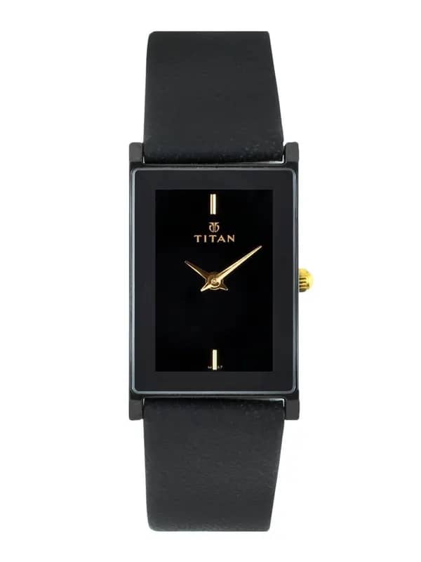 Titan Men Black Watch