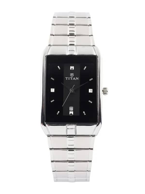 Titan Men Black Watch