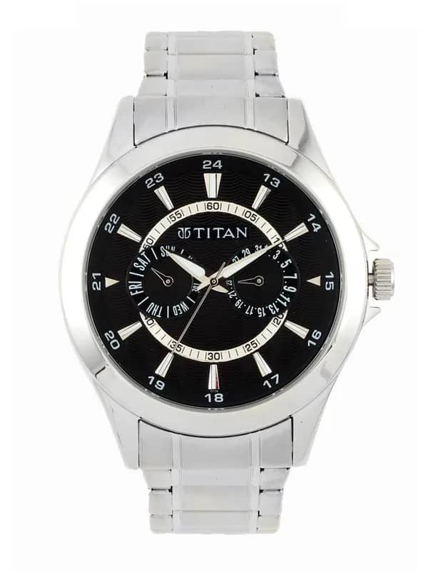 Titan Men Black Watch