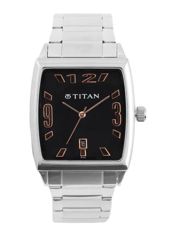 Titan Men Black Watch