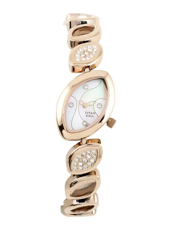 Titan Women Mother Of Pearl Watch