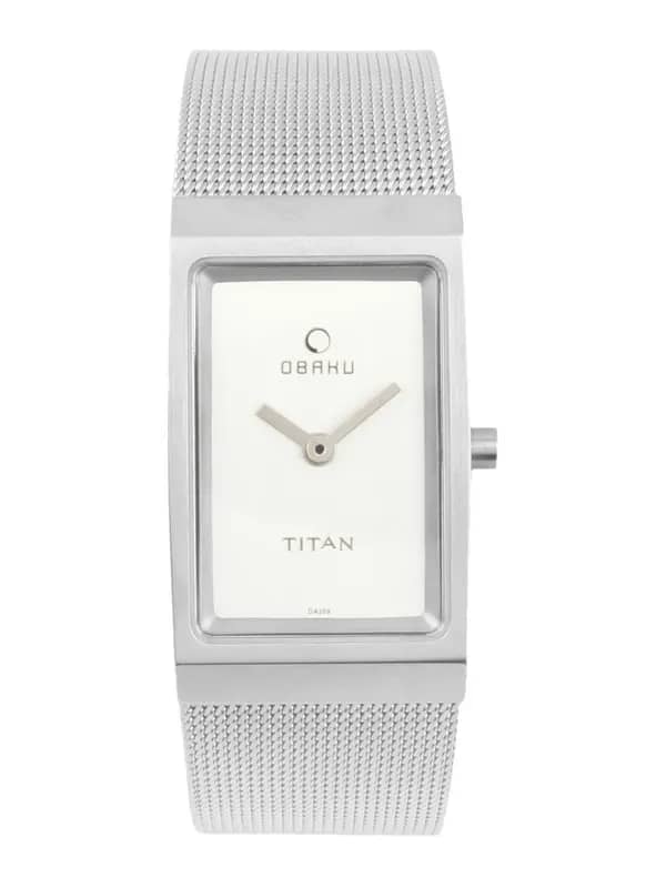 Titan Women Silver Watch