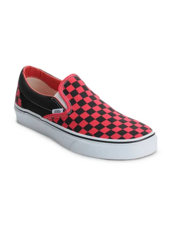 Vans Men Black & Red Casual Shoes