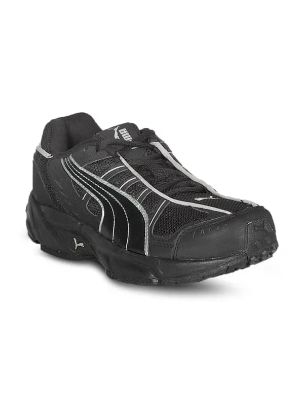 Puma Unisex Tornado Black Silver Shoe