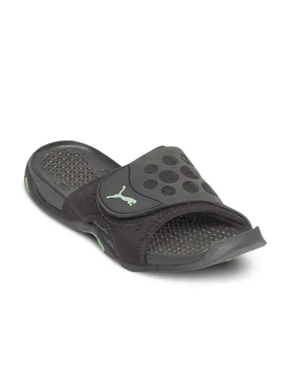 Puma Unisex Scuba Black Green Floater