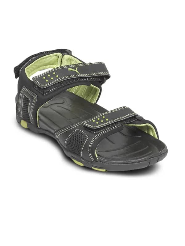 Puma Unisex Argon Black Green Floater