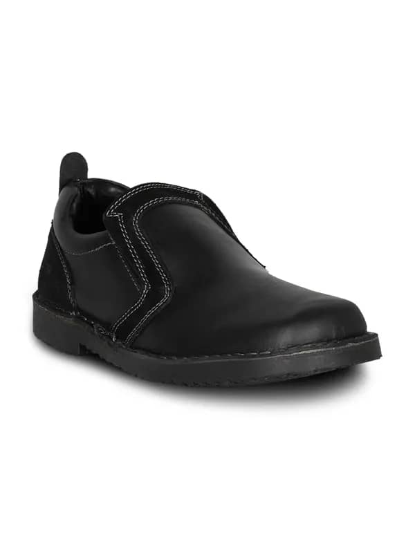 Red Tape Men Black Shoes