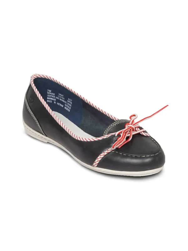 Timberland Women Belle Isld Boat Ball Black Floater