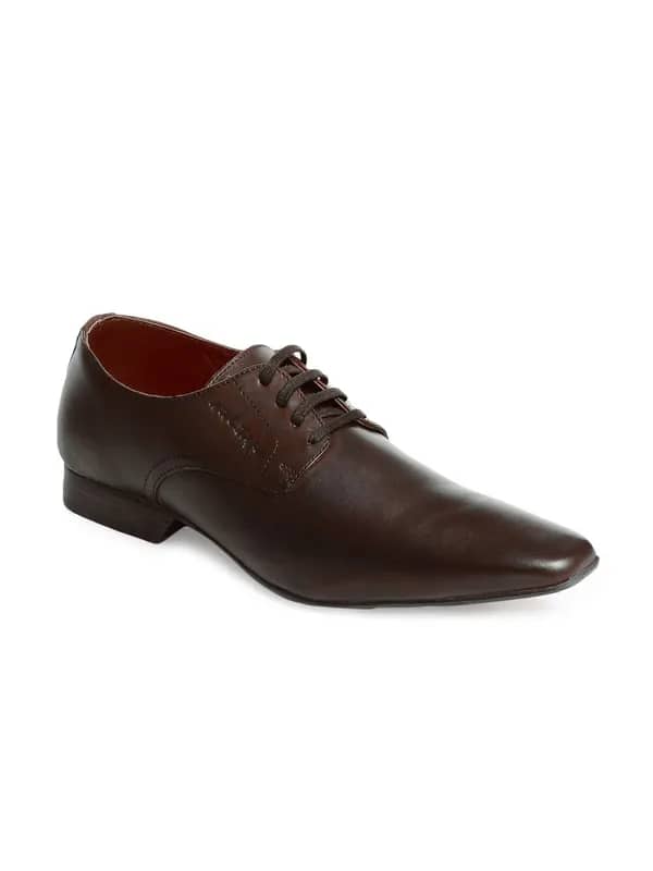 Red Tape Men Dark Brown Formal Shoes