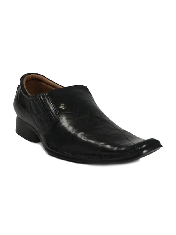 Provogue Men's Formal Black Shoe
