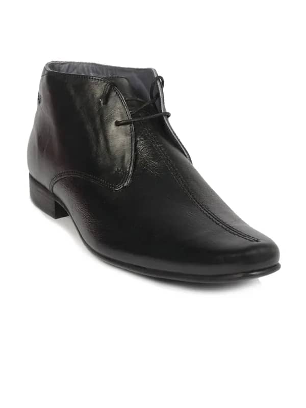 Red Tape Men's Formal Leather Black Shoe