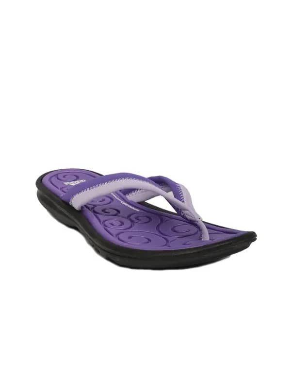 ADIDAS Women Sleekwana Uf+ Purple Flip Flops