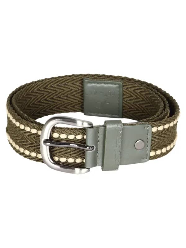 Fastrack Men Military Canvas Belt
