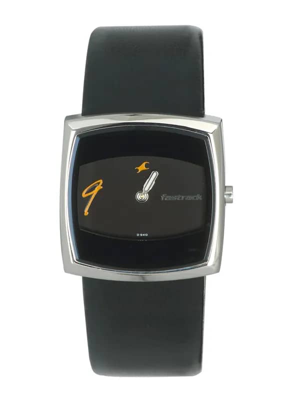 Fastrack Women Upgrades Analog Black Steel Watch