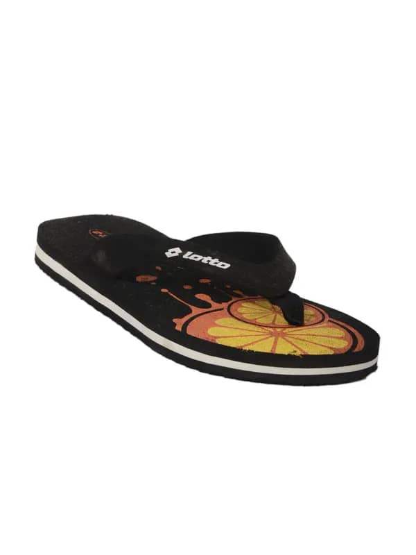 Lotto Women's Juicy Black Flip Flop