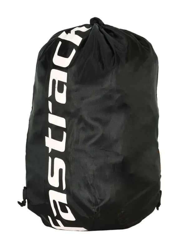 Fastrack Unisex Black White Printed Sling Bag