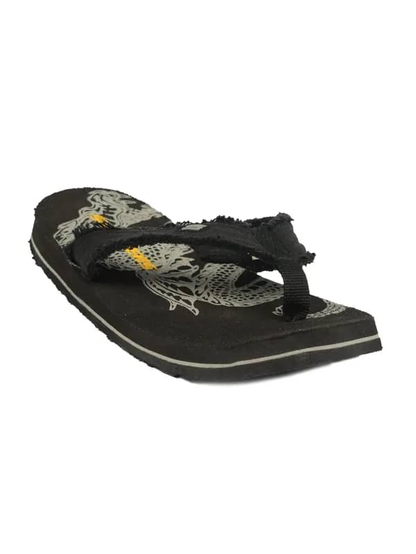 Skechers Men Aiser Black Flip Flop