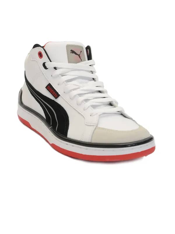 Puma Men Evo Ducati Mid White Casual Shoes