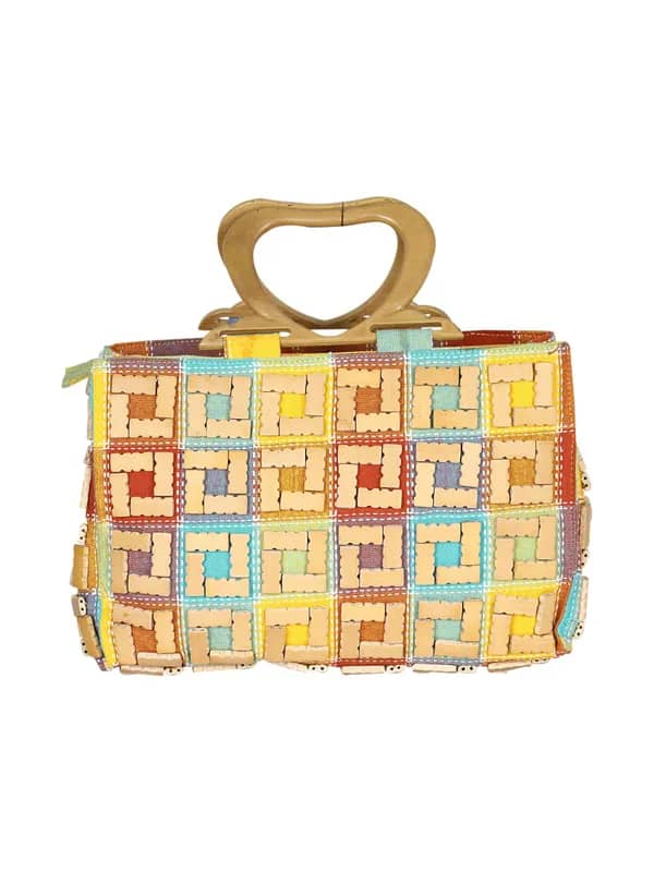 Murcia Women Checked Purse Multi Handbags