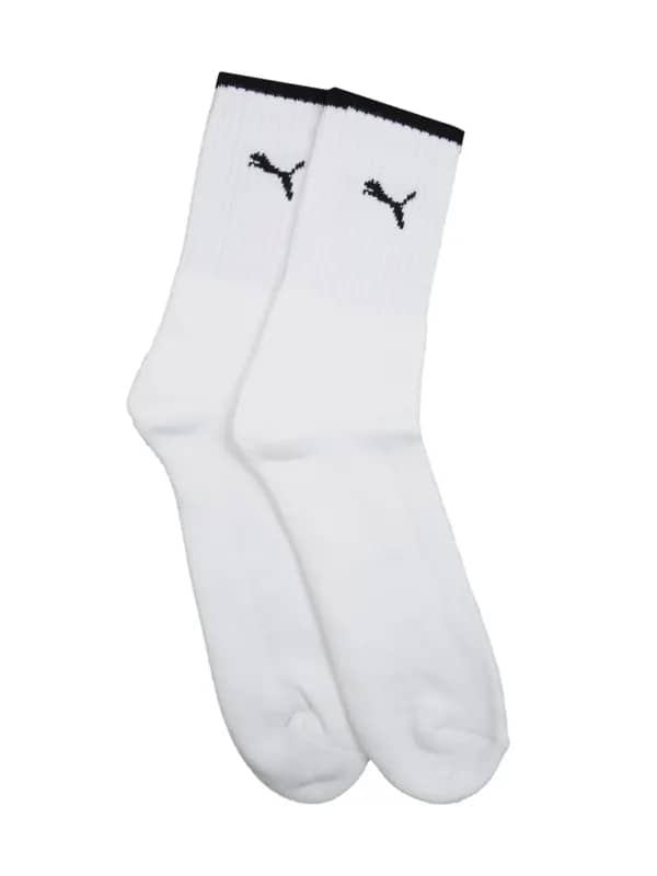 Puma Men Sports Socks 1 Pair White Socks