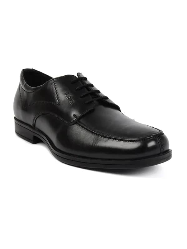 Scholl Men Massagio Black Formal Shoes