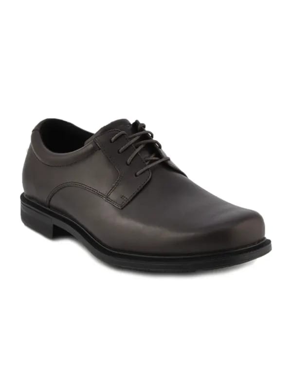 Rockport Men Ed Plaintoe Brown Formal Shoes
