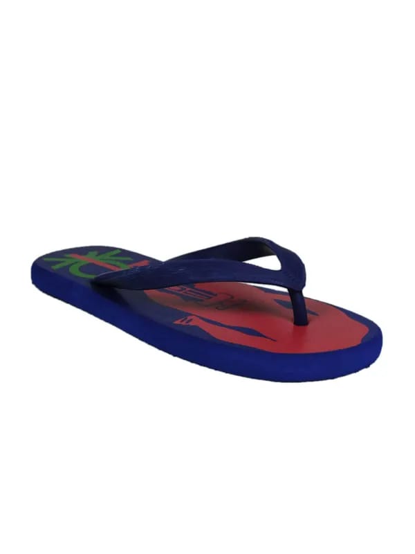 United Colors of Benetton Men Speeder Blue Flip Flops