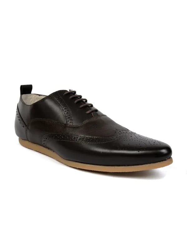 Carlton London Men Formal Brown Formal Shoes