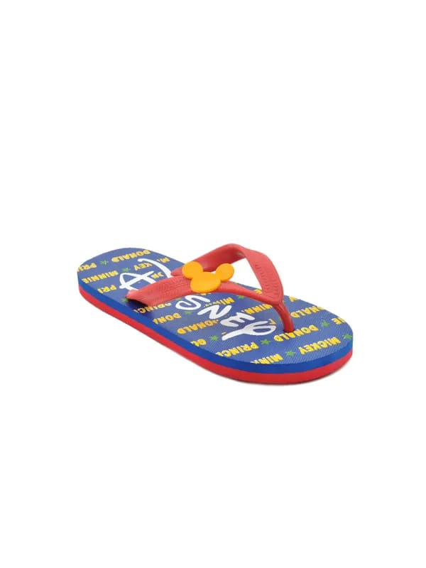 Disney Unisex Kids Basic Navy Blue Flip Flops
