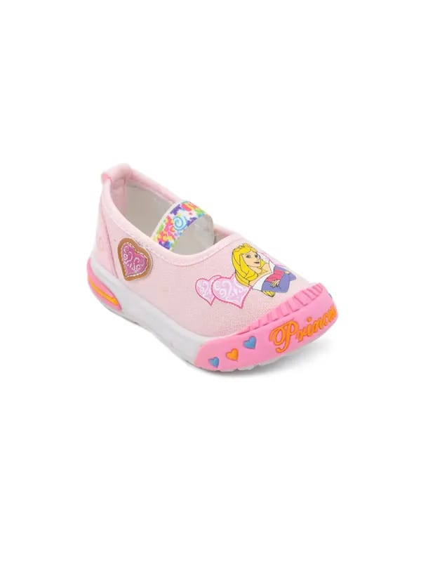 Disney Kids Princess Heart Pink Casual Shoes