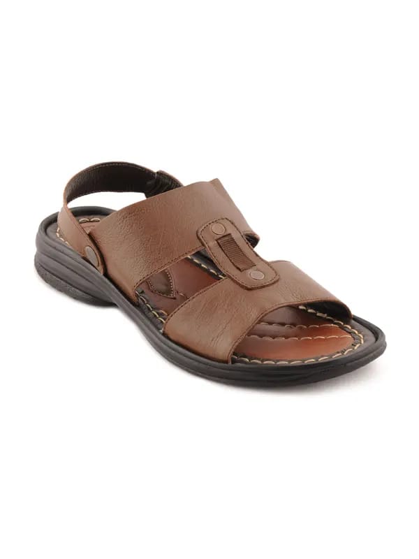 Franco Leone Men Casual Brown Sandals
