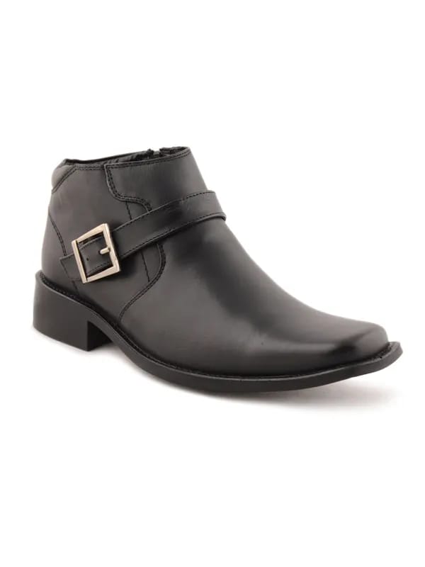 Franco Leone Men Formal Black Formal Shoes
