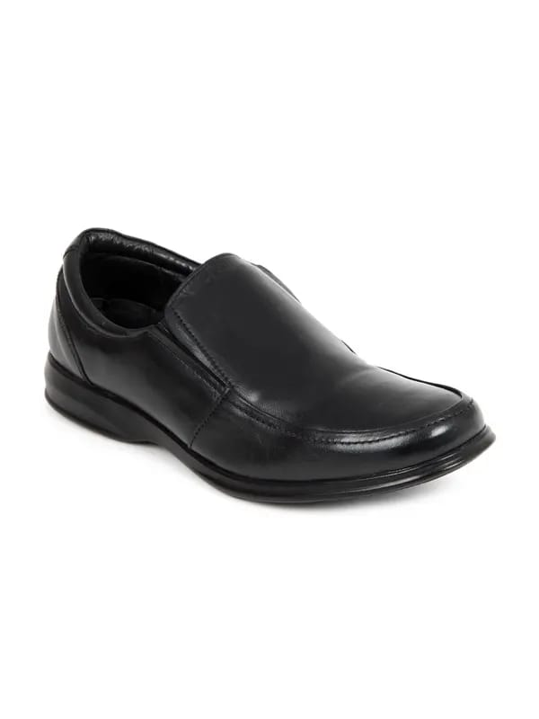 Franco Leone Men Black Formal Shoes