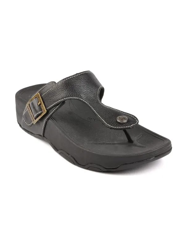Skechers Women Tone Black Sandals