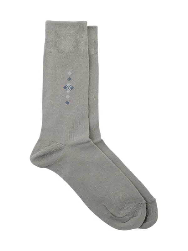 Reid & Taylor Men Stripes Navy Blue Socks