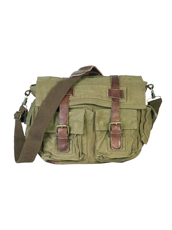 Timberland Unisex Solid Olive Bags