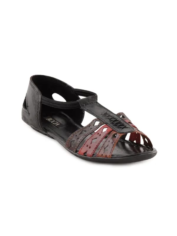 Rocia Women Black Flats