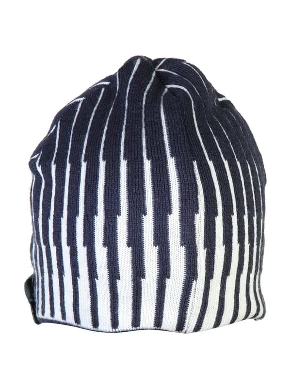 Proline Men Navy & White Patterned Beanie