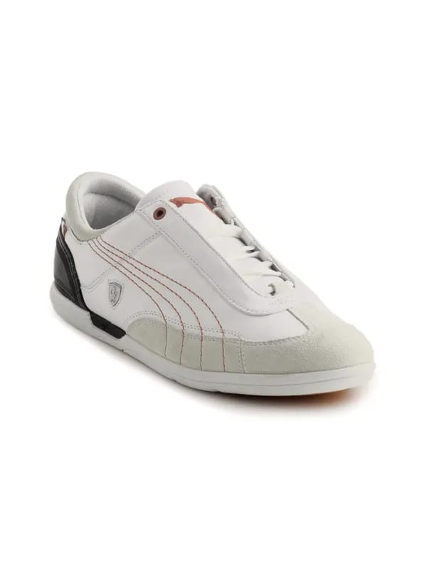 Puma Men D Force Lo SF White Casual Shoes