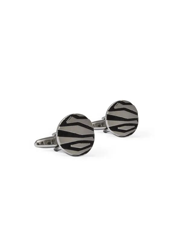 Belmonte Men Formal Steel Cufflinks