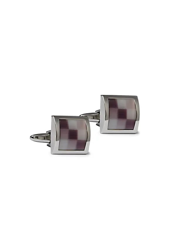 Belmonte Men Formal Steel Cufflinks
