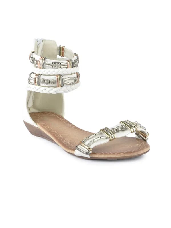 Catwalk Women Casual White Flats