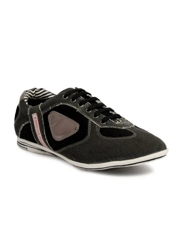 Flying Machine Men Casual Black Casual Shoes