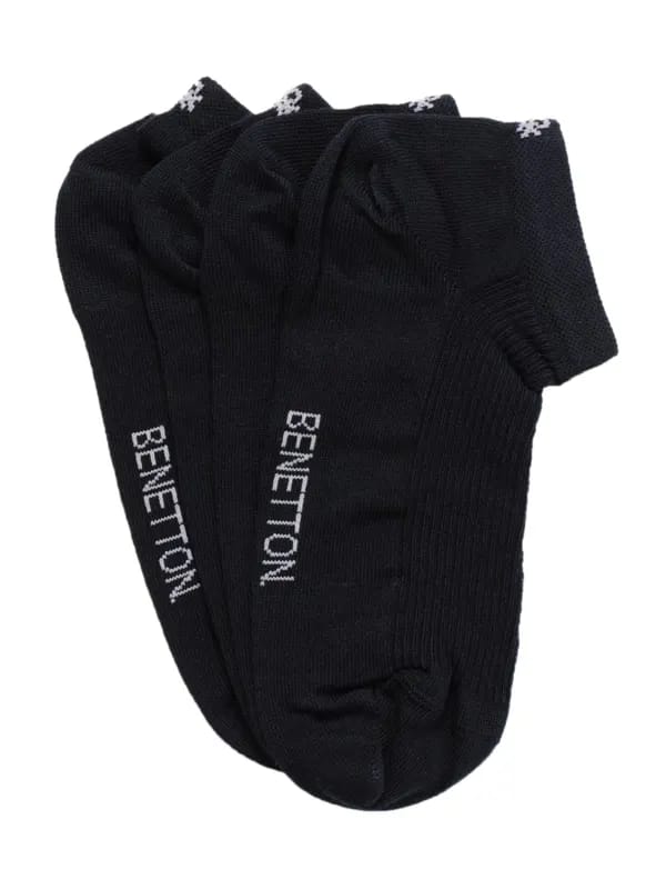 United Colors of Benetton Men Pack of 2 Navy Blue Socks